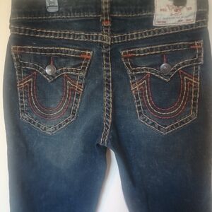 True Religion Men's Ricky Relaxed Straight Size 34 Waist